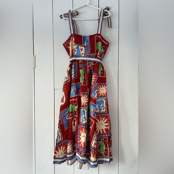 Hunter Bell Quincy Dress in Santa Fe Size 12 NWT - Picture 6 of 11